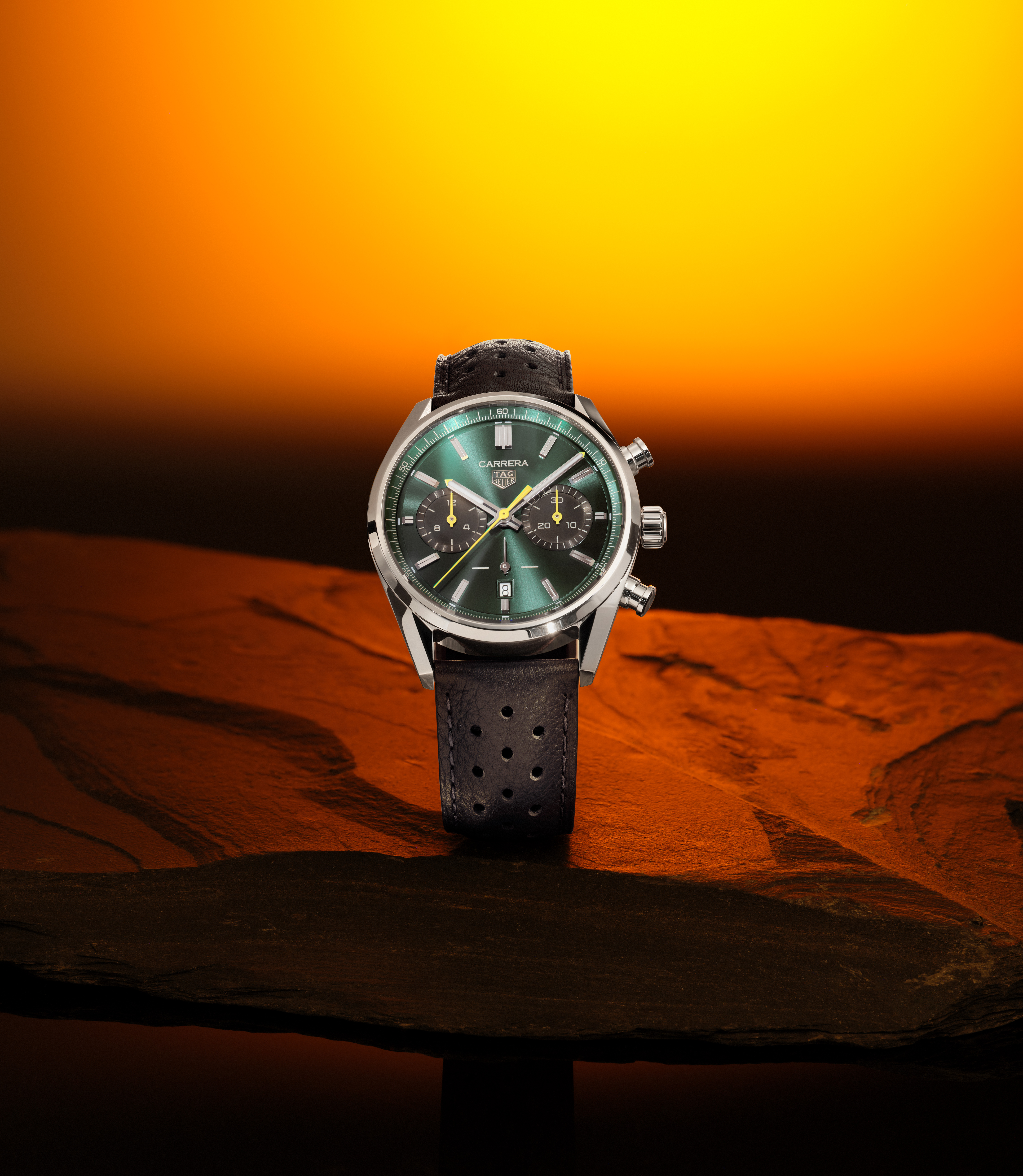 Tag heuer carrera orange sales